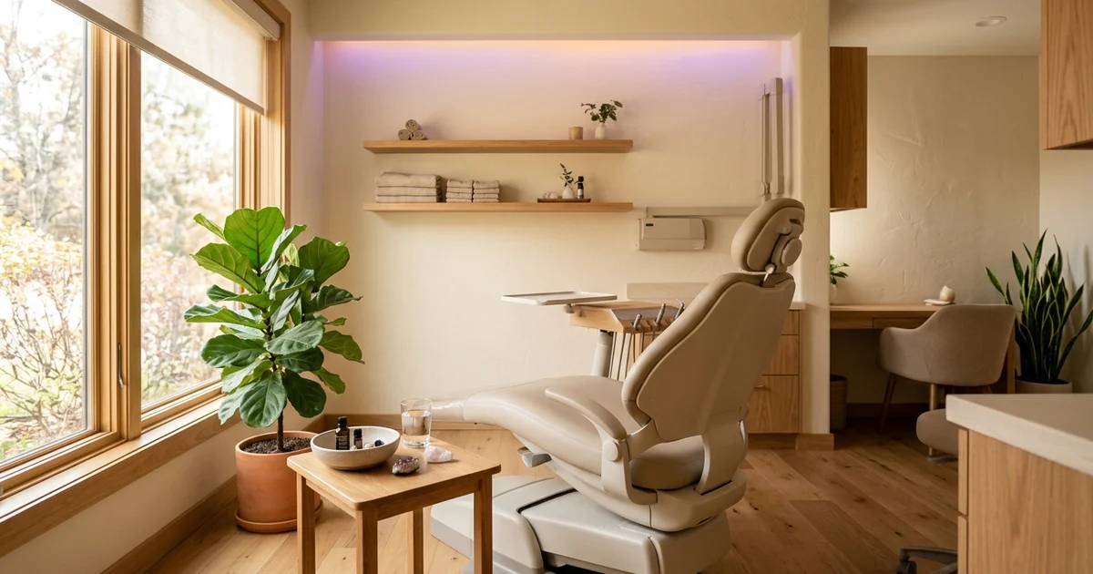 Ozone treatment and metal-free dental materials laid out for a biological visit